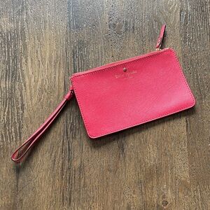 Kate Spade Vibrant Red Wristlet